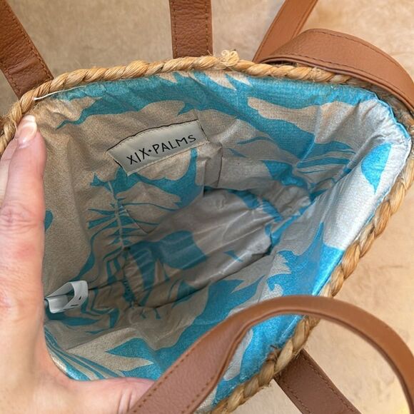 ? BOHO CHIC? XIX Palms Jute Shore Break Insulated Backpack Cooler main image 4
